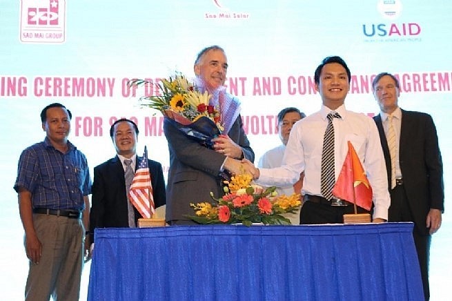 USAID and Sao Mai Group.