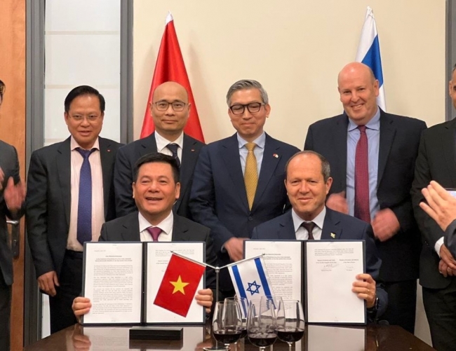 Vietnam -Israel Free Trade Agreement To Come Into Being