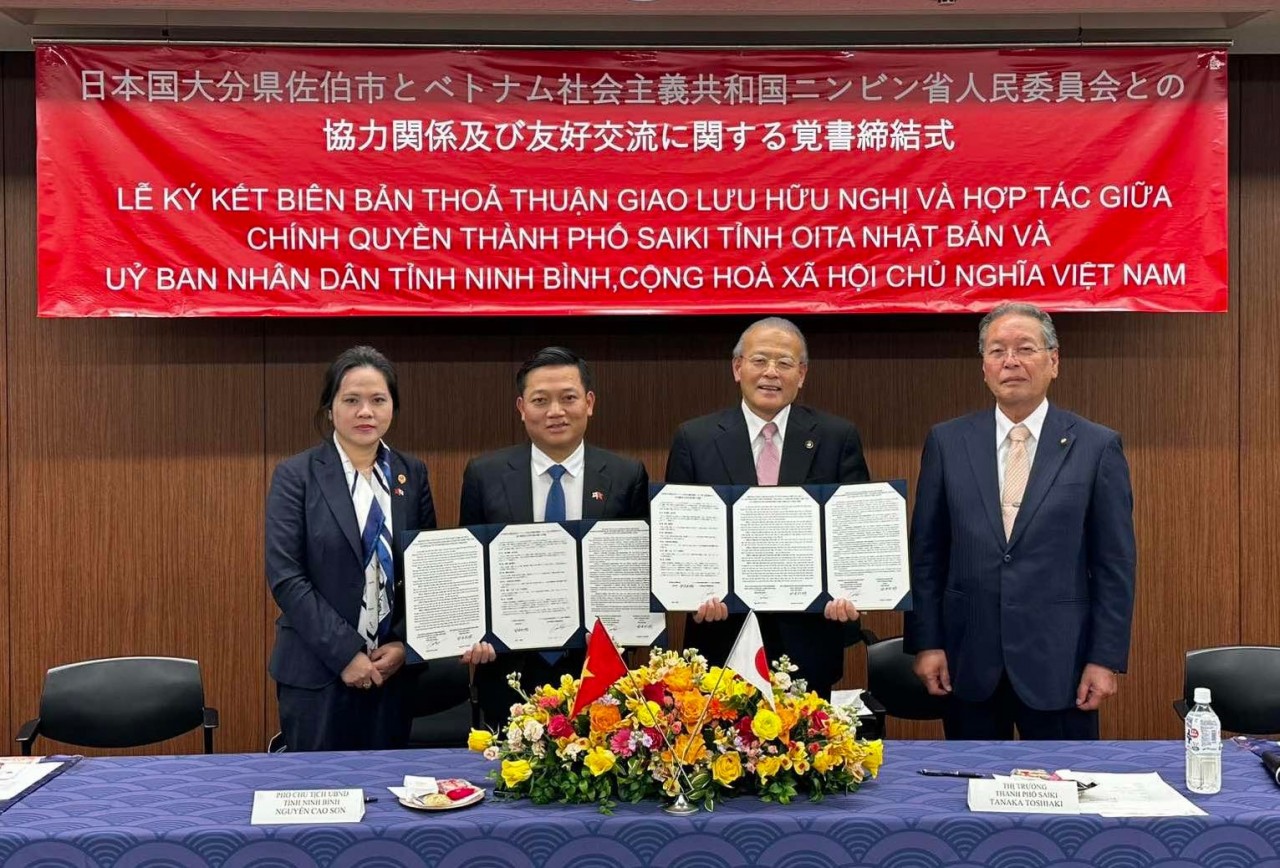 Ninh Binh Province Enhance Cooperation, Friendship Exchange with Japanese city