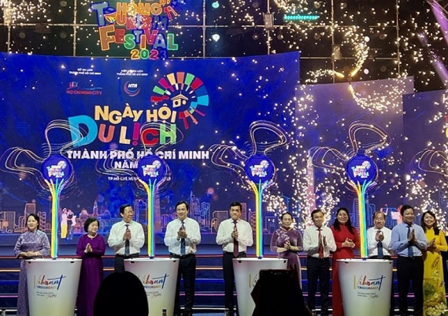 Ho Chi Minh City Tourism Fair opens on April 6. (Photo: Baovanhoa.vn)