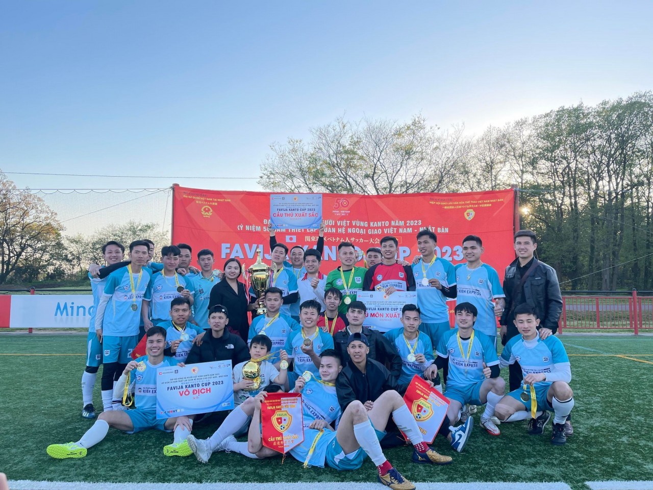 Football Game Held for Vietnamese Community in Japan