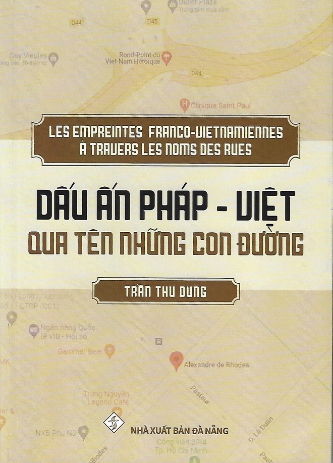 French - Vietnamese Imprints Through A Book Featuring Names of Streets