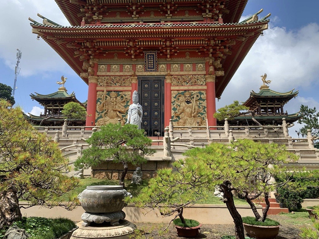 A corner of Minh Thanh Pagoda. Photo: Linh Nguyen