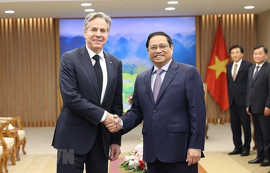 US Secretary of State Antony Blinken visits Vietnam