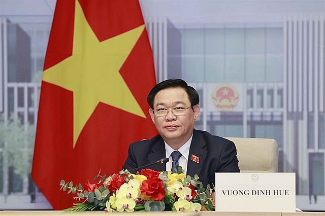 Chairman of the National Assembly Vương Đình Huệ. — VNA/VNS Photo