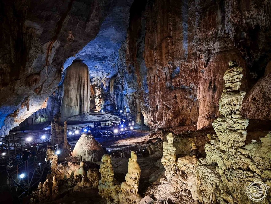 The magnificent beauty of the cave system at the Phong Nha-Ke Bang National Park. Photo: Nguyen Khai Trung
