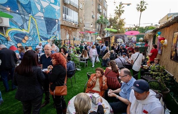 A Vietnamese cultural, culinary space is opened in Israel's Netanya city on April 16. Photo: VNA
