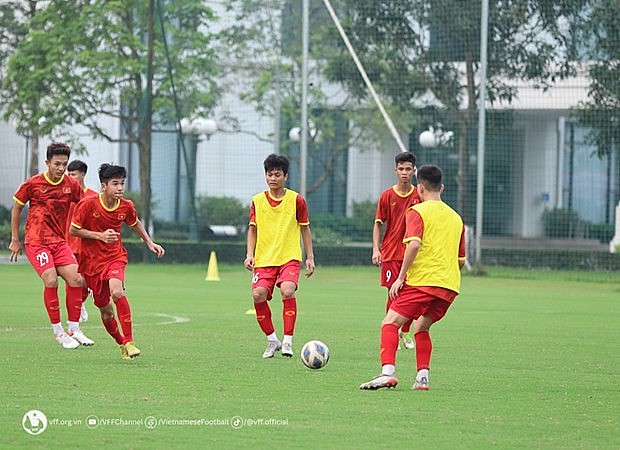 Vietnamese U17 players (Photo: vff.org.vn)