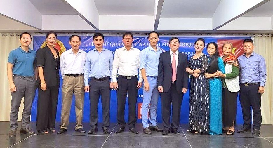 Overseas Vietnamese representatives at the event. Source: Vietnamese Embassy in Mozambique