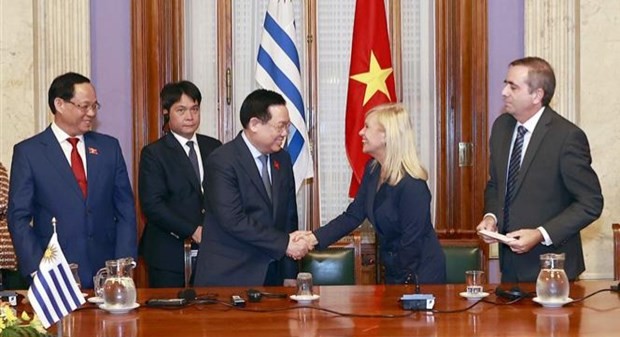 Top Vietnamese Legislator's Visit Further Vietnam-Uruguay Ties