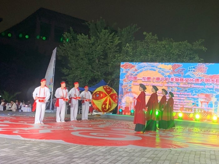 vietnamese stage shines at asean china intangible cultural heritage week