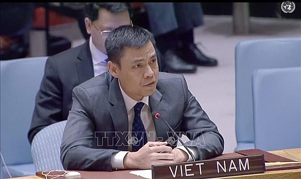 Ambassador Dang Hoang Giang, Permanent Representative of Vietnam to the United Nations. (Photo: VNA)