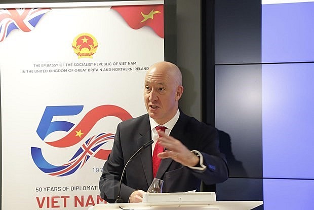 Chairman of the Vietnam-UK Network (VUKN) Mark Kent. (Photo: VNA)