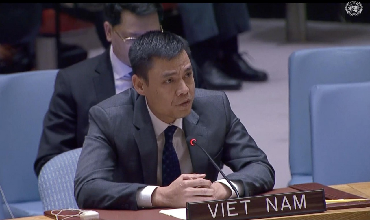 Ambassador Dang Hoang Giang, Permanent Representative of Vietnam to the United Nations. Photo: VNA