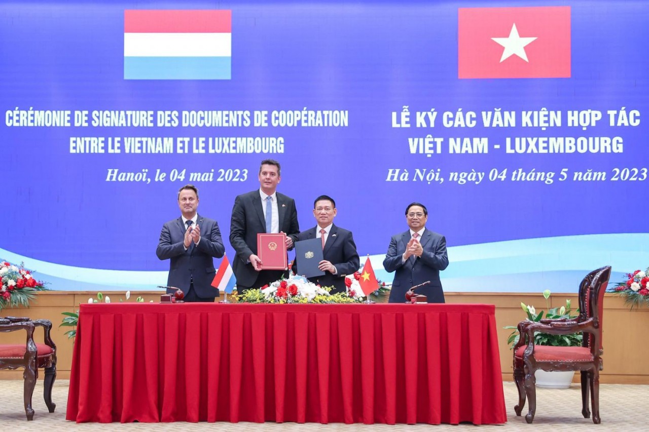 vietnam luxembourg establish strategic partnership on green finance