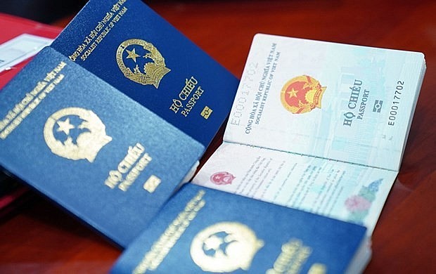 Vietnamese passport (Photo: VNA)