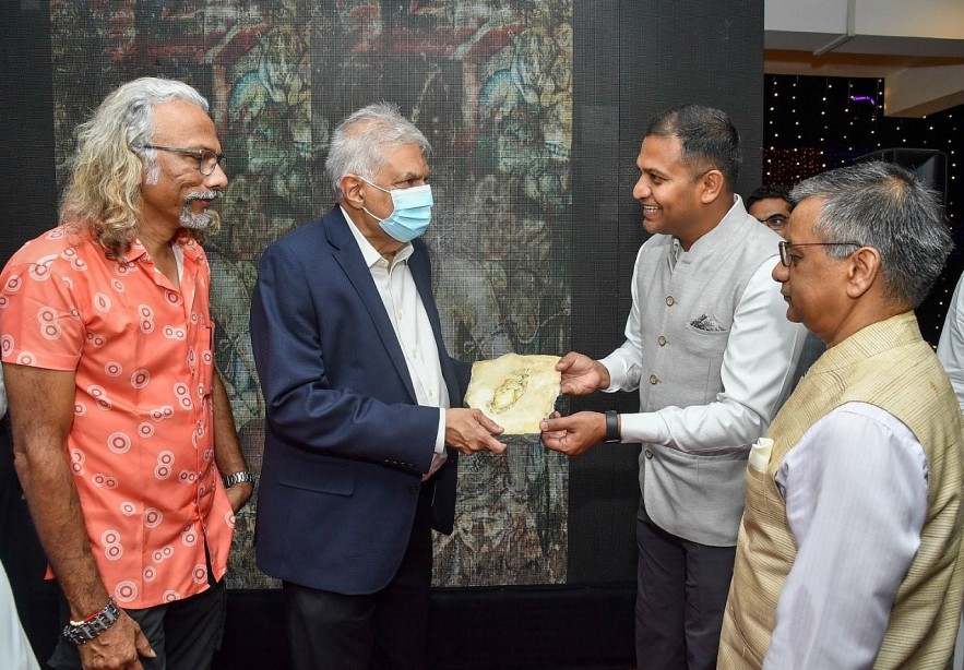 Organised Exhibition Showcasing India's Rich Buddhist Heritage in Colombo