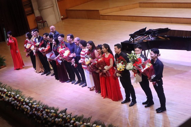 Austrian Musical Talent Performs in Hanoi