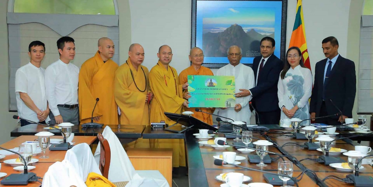 Strengthening Buddhist Cooperation between Vietnam, Sri Lanka