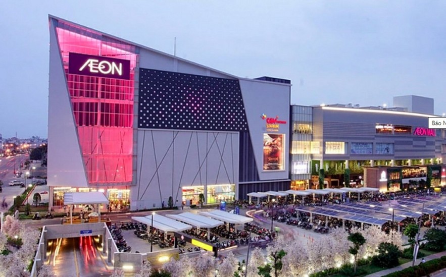 Japan's Aeon Mall plans to epand its supermaket and shopping mall netwok in Vietnam. (Photo: cafef.vn)