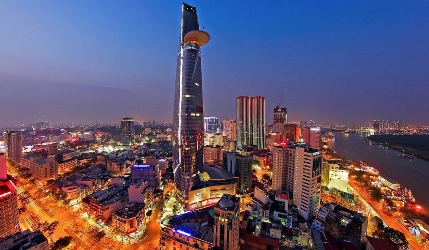 Ho Chi Minh City by night (Photo: truyenhinhdulich.vn)