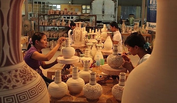 A pottery workshop in Hoi An (Photo: baovanhoa.vn)
