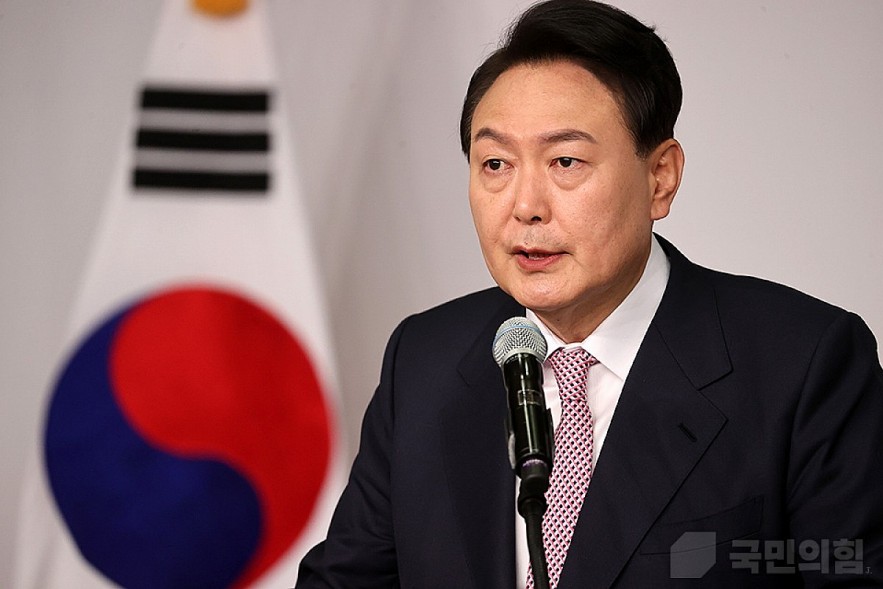 RoK President Yoon Suk-yeol, leader of the People Power Party. Photo: People Power Party