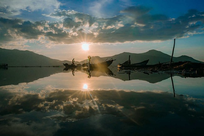 Catching Sunset At Lap An Lagoon