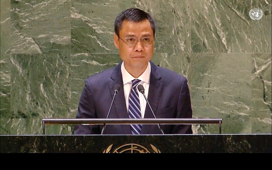 Ambassador Dang Hoang Giang, head of the Permanent Mission of Vietnam to the United Nations.