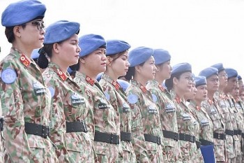63 Vietnamese Soldiers Prepare to Set Off to South Sudan