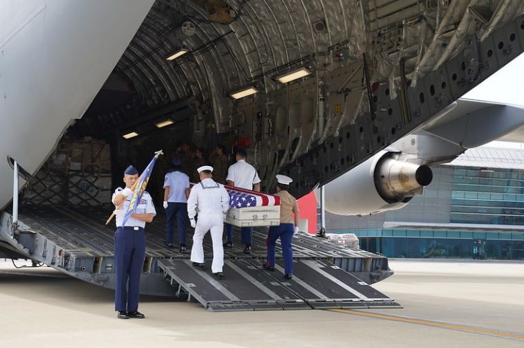 The remains were found during the 151st joint search held this year. Source: US's embassy in Vietnam