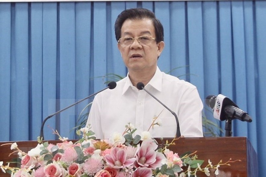 Le Hong Quang, a member of the CPV Central Committee and Secretary of the Party Committee of the Mekong Delta province of An Giang