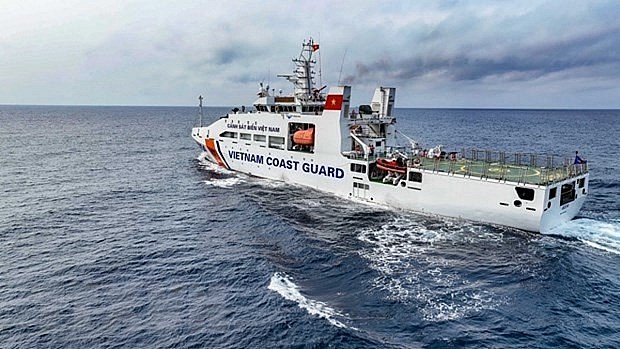 A ship of the Vietnam Coast Guard. (Photo: VNA)