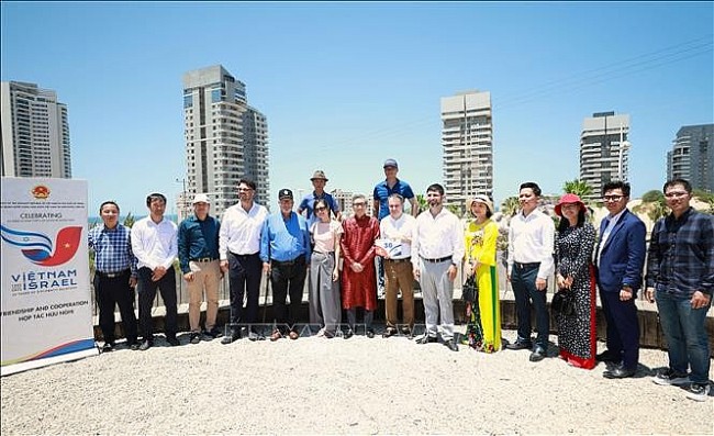 Vietnam-Israel Diplomatic Ties Celebrated in Ashdod City