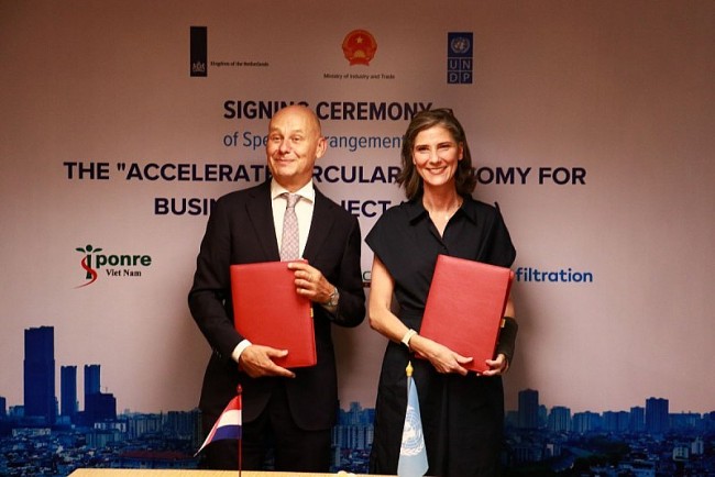 Netherlands, UNDP Support Vietnam's Circular Economy