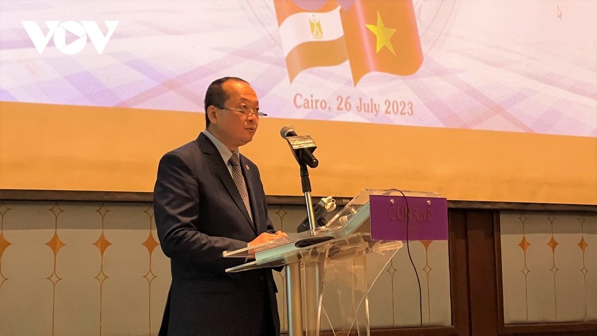 Vietnamese Ambassador to Egypt Nguyen Huy Dung