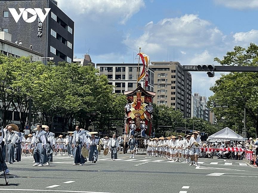 Vietnamese Traditional Cultural Values Brought to Japan's Gion Festival Vietnamese Traditional Cultural Values Brought to Japan's Gion Festival