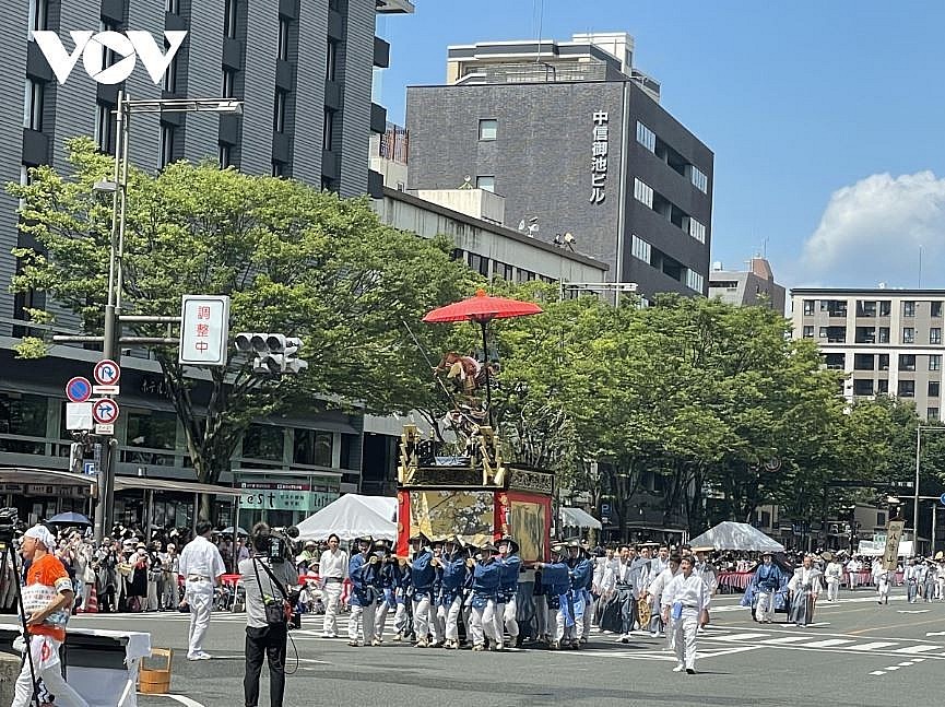 Vietnamese Traditional Cultural Values Brought to Japan's Gion Festival Vietnamese Traditional Cultural Values Brought to Japan's Gion Festival