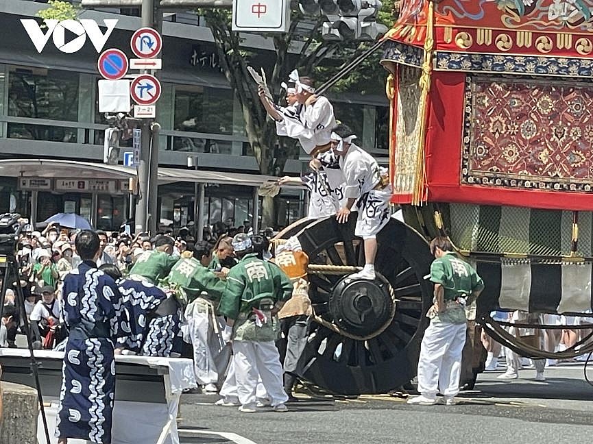 Vietnamese Traditional Cultural Values Brought to Japan's Gion Festival Vietnamese Traditional Cultural Values Brought to Japan's Gion Festival