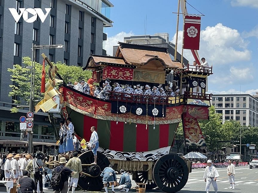 Vietnamese Traditional Cultural Values Brought to Japan's Gion Festival Vietnamese Traditional Cultural Values Brought to Japan's Gion Festival