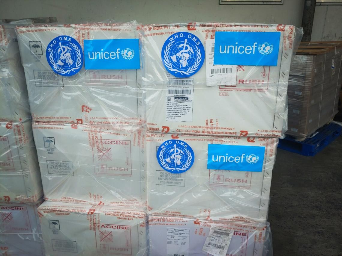 over unicefs 185000 doses of 5 in 1 vaccine arrived in vietnam