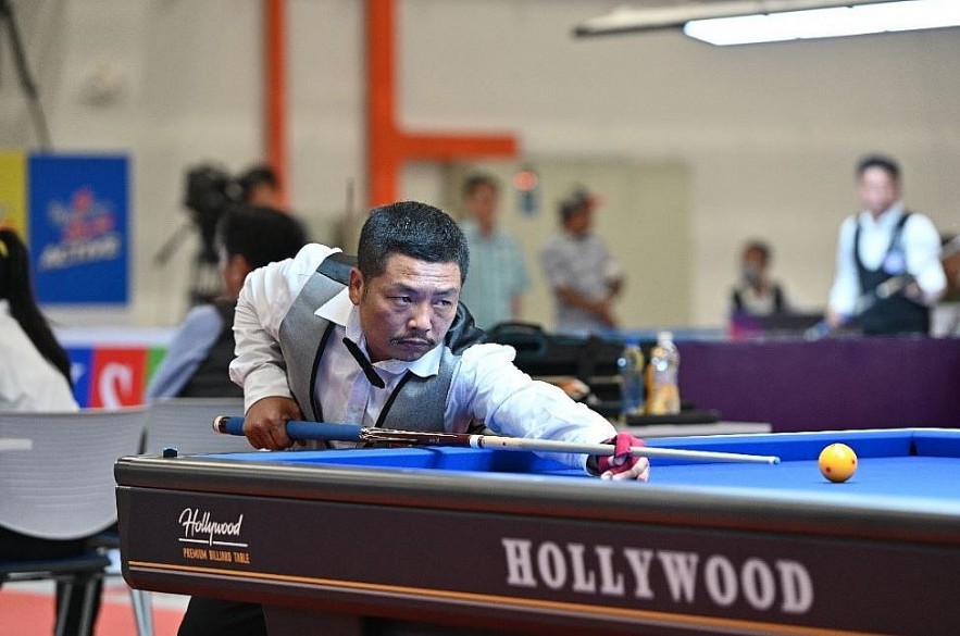 First Matches at Binh Duong International 3-Cushion Billiards - Number 1 Cup Take Place