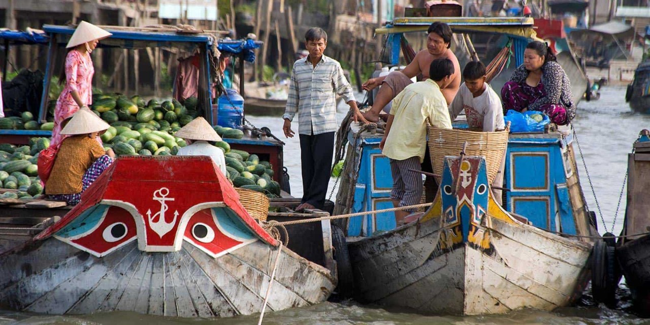 Cai Be Floating Market