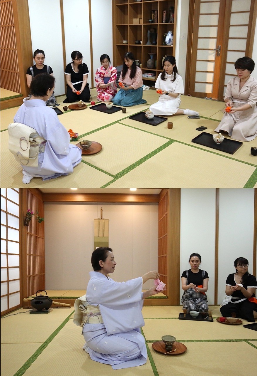 Charming Meditative Japanese Tea Ceremony in Hanoi