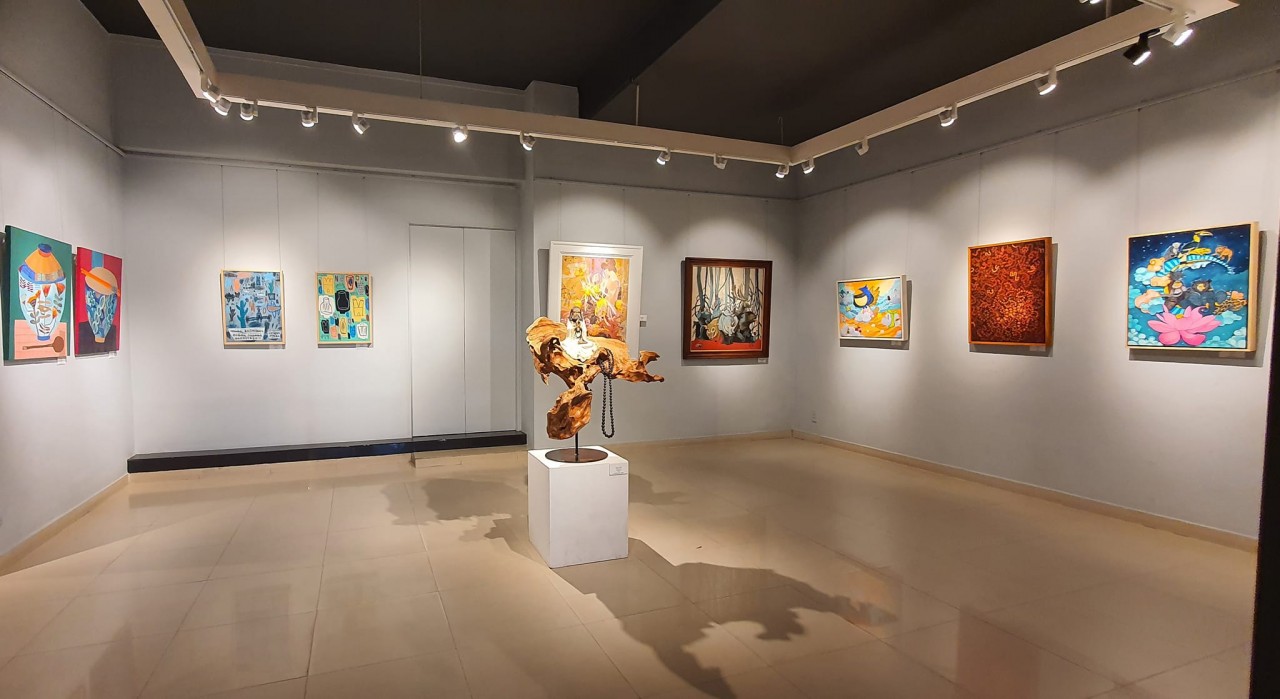 exhibition helps connect vietnamese indonesian artists