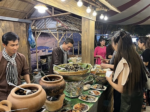 The Food and Culture Festival in HCM City in April. The city's District 1 will organize F&B Networking Fair 2023 to help Vietnamese culinary businesses network — VNA/VNS Photo