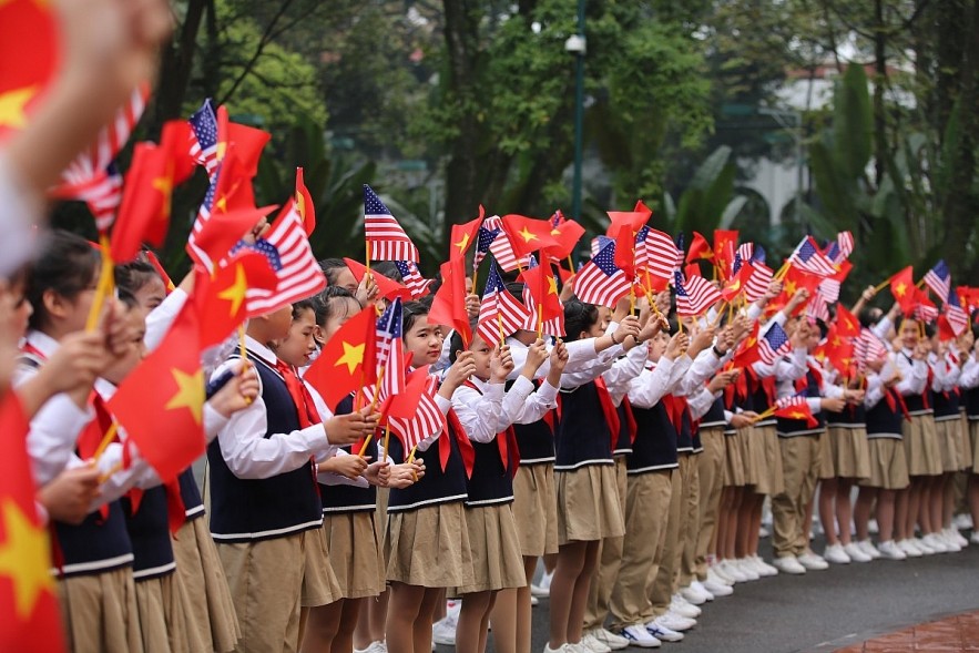 The comprehensive partnership between Vietnam and the US has developed in an extensive, effectively and substantive manner across multiple fields. (Photo: AFP/Getty)