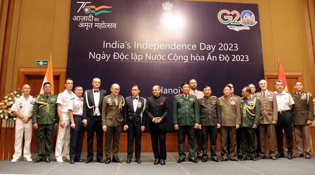 77 Years of India's Independence Day Marked in Ha Noi