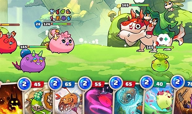 Axie Infinity is one of Vietnamese successful online games. (Photo: axieinfinity.com)