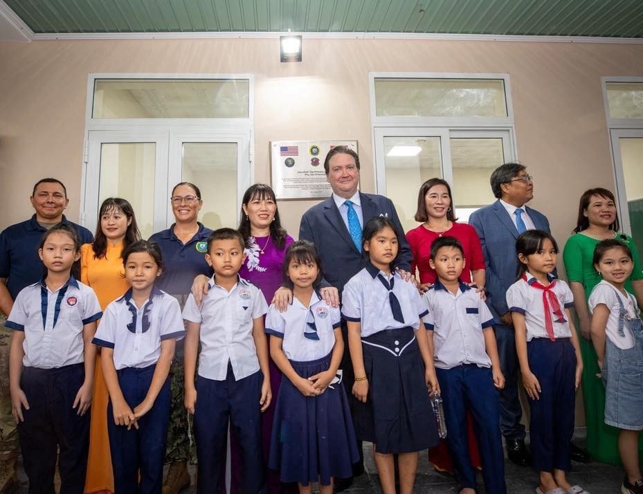 Spacious New classrooms Supported by PP23 Handed Over to Phu Yen